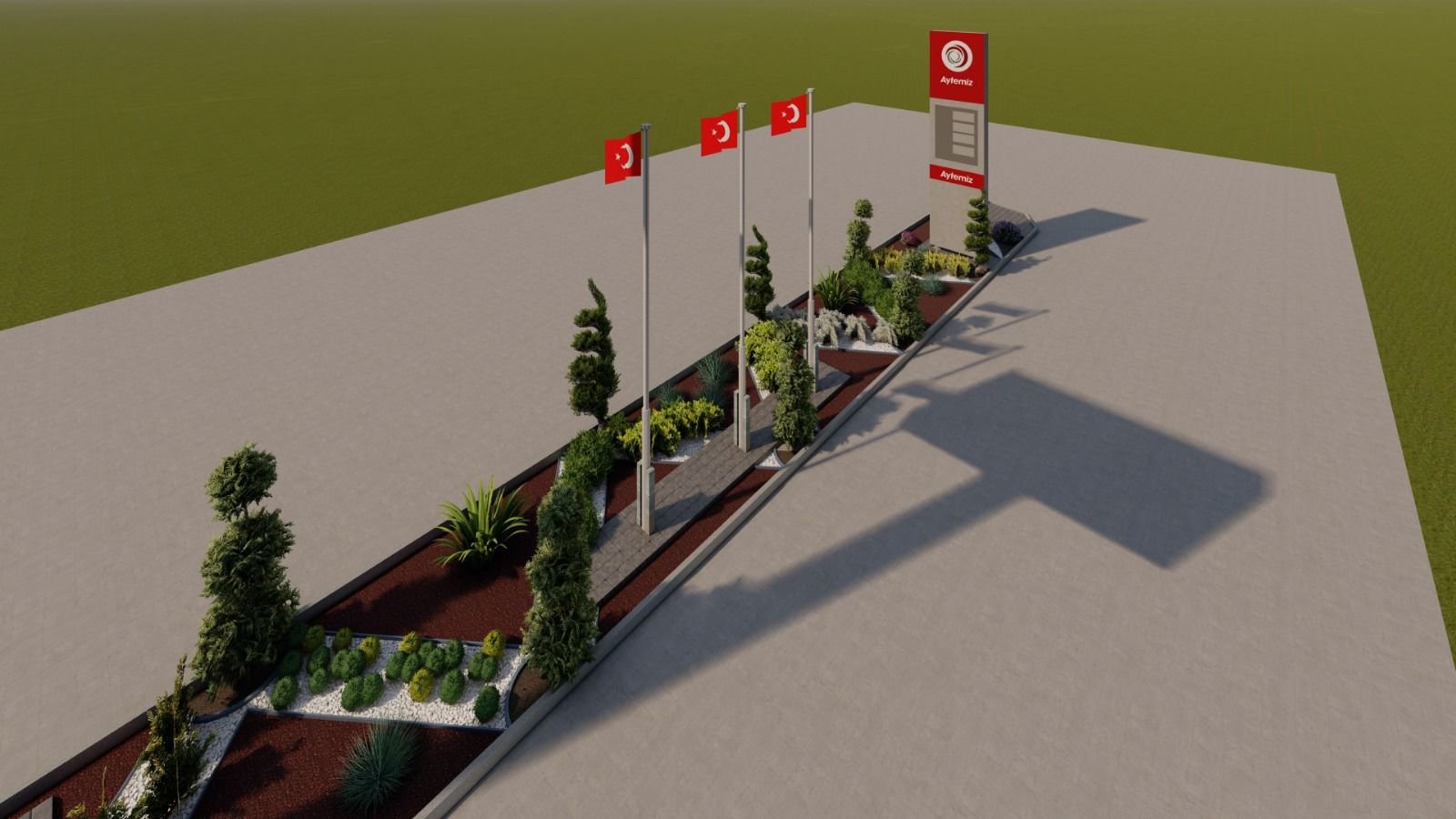 Kırıkkale peyzaj uygulaması